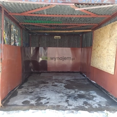 Garaż blaszany (3,65m x 2,60m) - Garbary 23