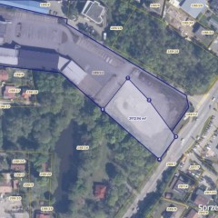 Plac 3900 m.kw. Obwodnica utwardzony wynajem Straszyn
