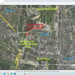 Wynajmę działkę plac 3500 m2 50 x 70m przy DK43 i DK46 MPZP