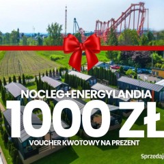 Voucher kwotowy 1000 ZŁ na pobyt w Holiday Park Zator + Energylandia