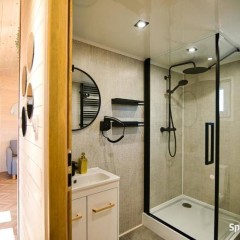 Domek z prywatnym jacuzzi - Boże Ciało - 100m od Energylandii!
