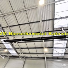Hala do wynajęcia Katowice przy A4 ogrzewanie, gaz, biura, socjal.