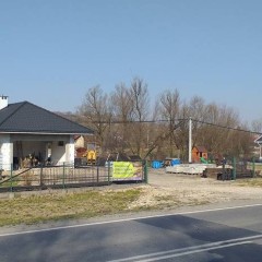 Wynajmę działkę w Borek Stary przy głównej drodze powiatowej