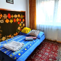 Eklektyczne kolorowe mieszkanie 2pokojowe w Gdansku- Orunii, na parterze z balkonem, 49m2 umeblowane