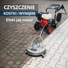 Myjka ciśnieniowa 250bar spalinowa+ talerz do kostki 60cm | Wynajem |