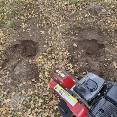 Wynajem - Mobilny Rębak / rozdrabniacz gałęzi kat. B / frezarka pni