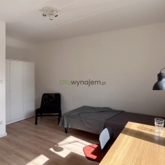 Przytulny i jasny pokój w dwuosobowym mieszkaniu w centrum Szczecina