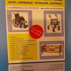 Sklep Rehabilitacyjny IMED | Wypożyczalnia | Serwis | Skup