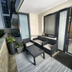  3 pokoje, 66 m², parter z 2 ogródkami, garaż w cenie – Mokotów dolny, Bartycka