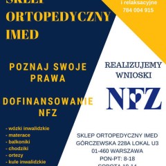 Łóżko Rehabilitacyjno Pielęgnacyjne elektryczne Wynajem