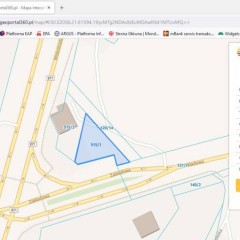 Sprzedam działkę w Tarnobrzegu oś.Nagnajów trasa Tbg-Mielec