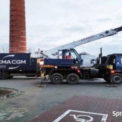 Wynajem Żurawia Dźwig Demag AC40 City Jedlicze Jasło Krosno Gorlice Sanok