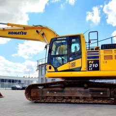 Wynajem koparki gąsienicowej Komatsu PC 210-11