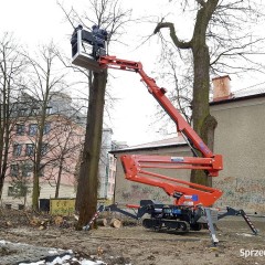 Podnośniki gąsienicowe usługi wynajem Jasło Jedlicze Krosno Sanok Gorlice